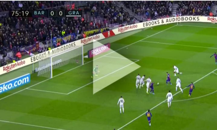 GENIALNA akcja Barçy i gol Messiego na 1-0! [VIDEO]